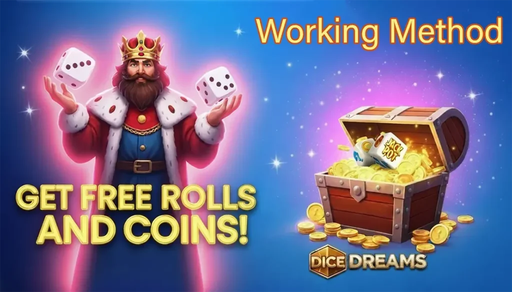 How to Get Free Dice Dreams Rolls – 100% Working Methods